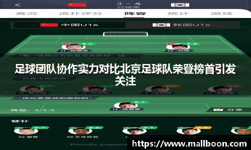 足球团队协作实力对比北京足球队荣登榜首引发关注